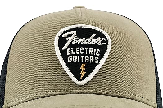 Amazon.co.jp: [フェンダー] Snap Back Pick Patch Hat Olive